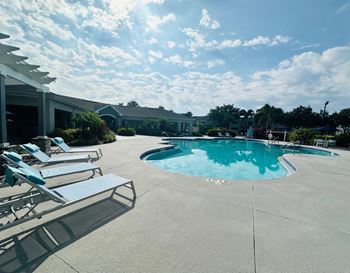 Madalyn landing outdoor pool
